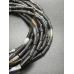 Трубочки из натурального камня агат, 13 x 4 мм, нить 38 см Трубочки из натурального камня агат, 13 x 4 мм, нить 38 см